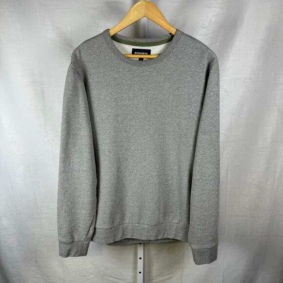 Bonobos Crewneck Long Sleeve Sweater Sweatshirt Men's Size Large - Picture 1 of 6